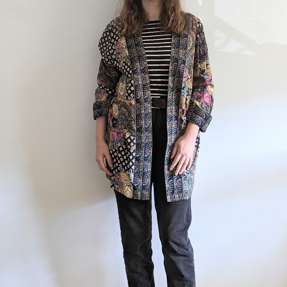 Vintage 1990’s Floral Kimono Robe